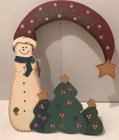 Tender Heart クリスマス飾り スノーマン カントリー雑貨