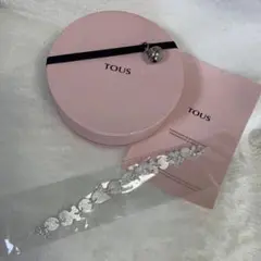 未使用品【TOUS】ブレスレット シルバー モチーフ ハート フラワー