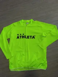 ATHLETA 蛍光イエローフルジップジャケット
