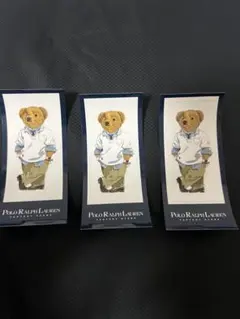 (新品未使用)Polo Ralph Lauren ポロベア 限定ステッカー 3枚