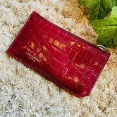 美品 SAINT LAURENT PARIS フラグメント カードケース 型押し