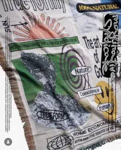 【即完売品】　home economics experiment ブランケット