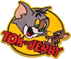 アイロンワッペン　Tom&Jerr トムアンドジェリー　キャラクター　ワッペン