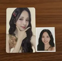TWICE ミナ トレカ 証明写真 シーグリ 2025 韓国 collector
