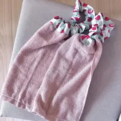 【2枚セット】いちご柄おりこうエプロン