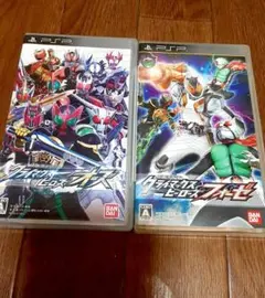 【PSP】 仮面ライダー　クライマックス　ヒーローズ　オーズ　フォーゼ　のセット