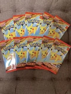 ポケモンカード マクドナルド ハッピーセット プロモパック 10セット