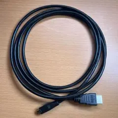 HDMI-MicroHDMIケーブル 2.0m ブラック