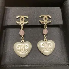 CHANEL ハート♡イヤリング