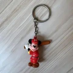 野球ミッキーマウス キーホルダー