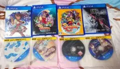 【動作確認済み】PS4 ゲームソフト 8本セット