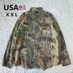 USA製 古着　RATTLERS BRAND リアルツリー　ジャケット コットン