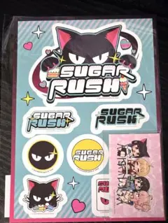 SUGAR RUSH ステッカーセット カズサ ヨシミ ナツ アイリ ブルアカ