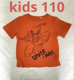 H&M スパイダーマン半袖Tシャツ110