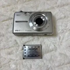 OLYMPUS FE-220 シルバー 動作確認済み