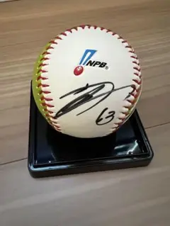 オリックス・バファローズ　山崎颯一郎　直筆サインボール山﨑颯一郎　記念ボール
