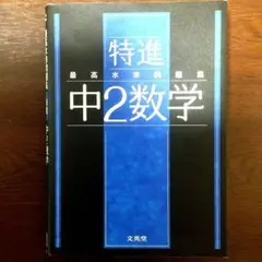 最高水準問題集 特進 中2数学