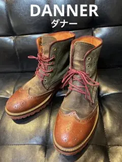 【Danner】ウイングチップ☆D0022☆ブラウン☆26cm 2025年最新】メダリオン ブーツ ダナーの人気アイテム - メルカリ