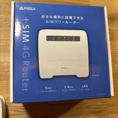 ピクセラ LTE対応 SIMフリーホームルーター PIX-RT100