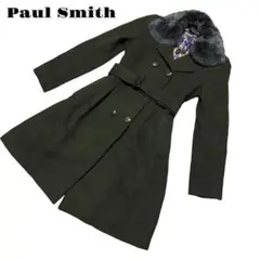Paul Smith ポールスミス カシミヤ混 トレンチコート 42 送料無料