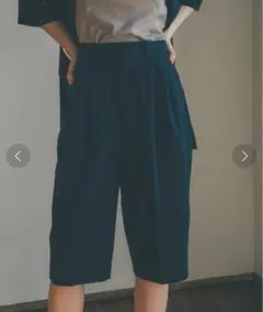 Clane BASIC HALF PANTS パンツ