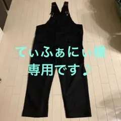 週末セール♪ サロペット ブラック ズボン長め