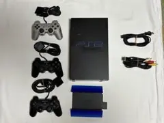PlayStation 2 本体 、コントローラー3つ、ソフト15本