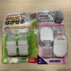 いたずら防止ストッパー　２点セット　まとめ買い　スルガ　リッチェル