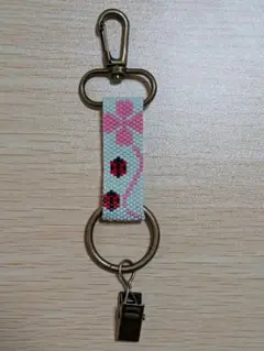 ベルト　帽子　マルチクリップ　ピンク