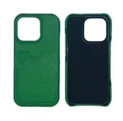 iPhone16proシェル型ケース　 本革（シュリンクレザー）