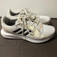 adidas runfalcon 2.0 ホワイト ランニングシューズ