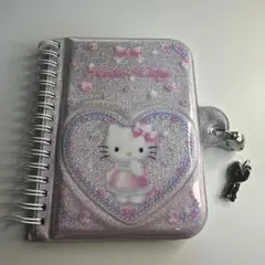 サンリオ　キティ　鍵付きノート
