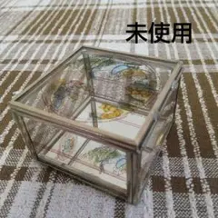 手描きステンドグラス　ミラーボックス　スコットランド