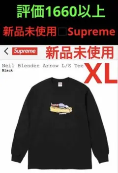 ◼️新品未使用◼️XL黒◼️supreme◼️Neil Blender L/S Tee◼️