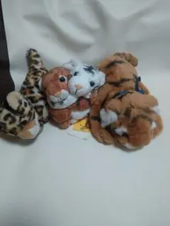トラ ヒョウ 　 ぬいぐるみセット　　こ278