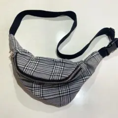 FOREVER21 チェック ポーチバッグ