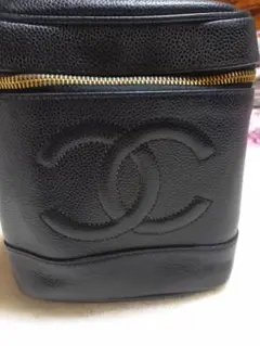 CHANEL バニティバッグ キャビアスキン