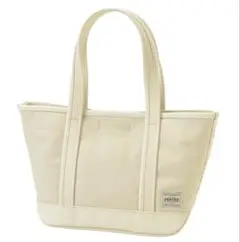 レア★完売品 PORTER GIRL ボーイフレンドトートバッグ アイボリー