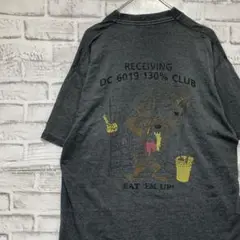 USA製90sヴィンテージTシャツ！シングルステッチ　グレー半袖古着　L714