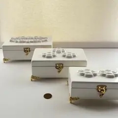 ロココ風 アクセサリーボックス 3つセット