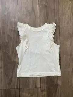 しまむら 120cm レース付きタンクトップ
