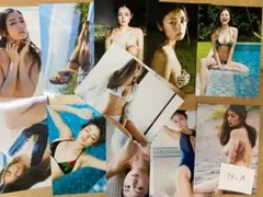 片山萌美　 生写真　L判　11枚　74-A