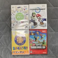 Wii ゲームソフト 4本セット　マリオ
