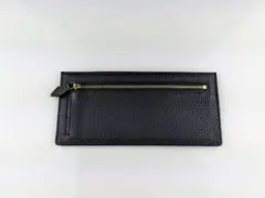 【新品未使用】本革スリム財布　ブラック　黒