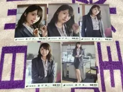 元乃木坂46 衛藤美彩 生写真 逃げ水 選抜Ver 5種コンプ