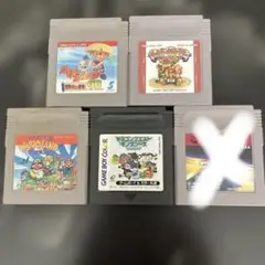 ゲームボーイソフト 4本セット