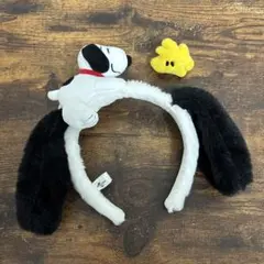 ユニバ　スヌーピー　ウッドストック　カチューシャ　指輪