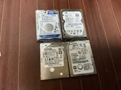 2.5インチＨＤＤ★500ＧＢ★まとめて4個セット