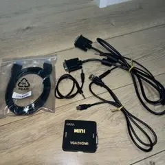 VGA to HDMI 変換アダプタ、 GANA 金メッキ