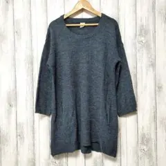 naturalistic ナチュラリスティック (M-L)　ニット　チュニック
